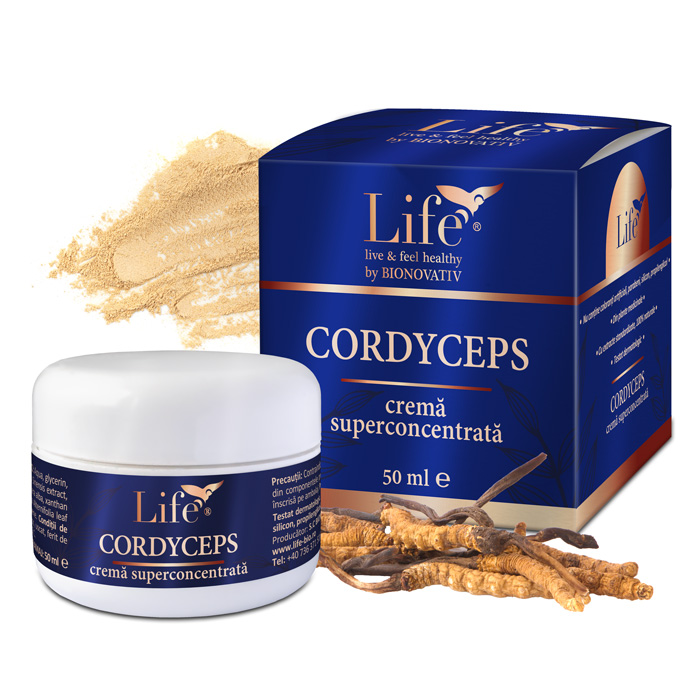 CORDYCEPS (CIUPERCA TIBETANĂ) CREMĂ – 50 ml