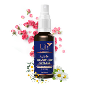 Apă de mușețel și trandafir – 100 ml