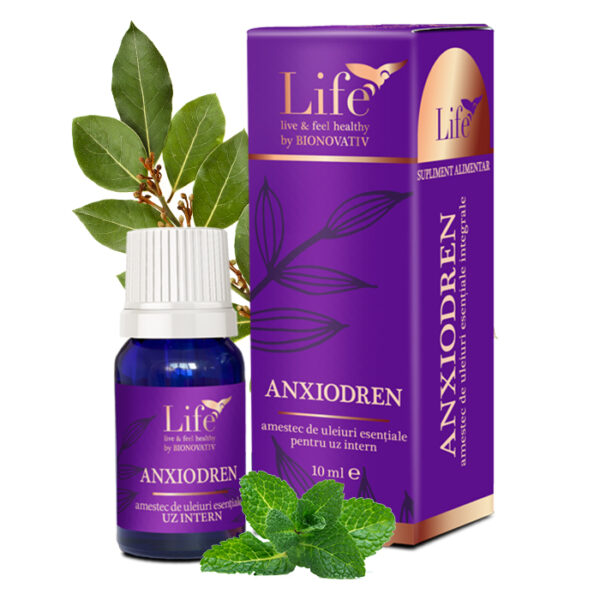 ANXIODREN – combinație de uleiuri esențiale