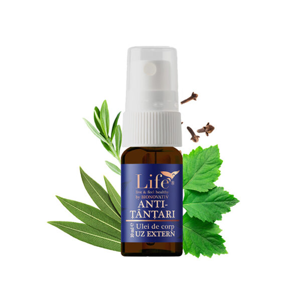 ULEI DE CORP ANTI-ȚÂNȚARI – 10 ml