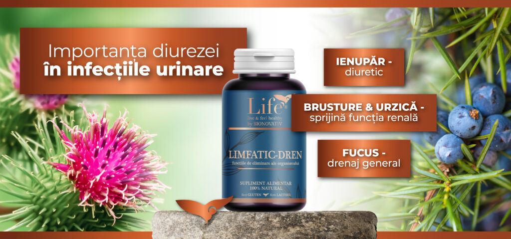 Limfat-Dren - ajutor în infecții urinare