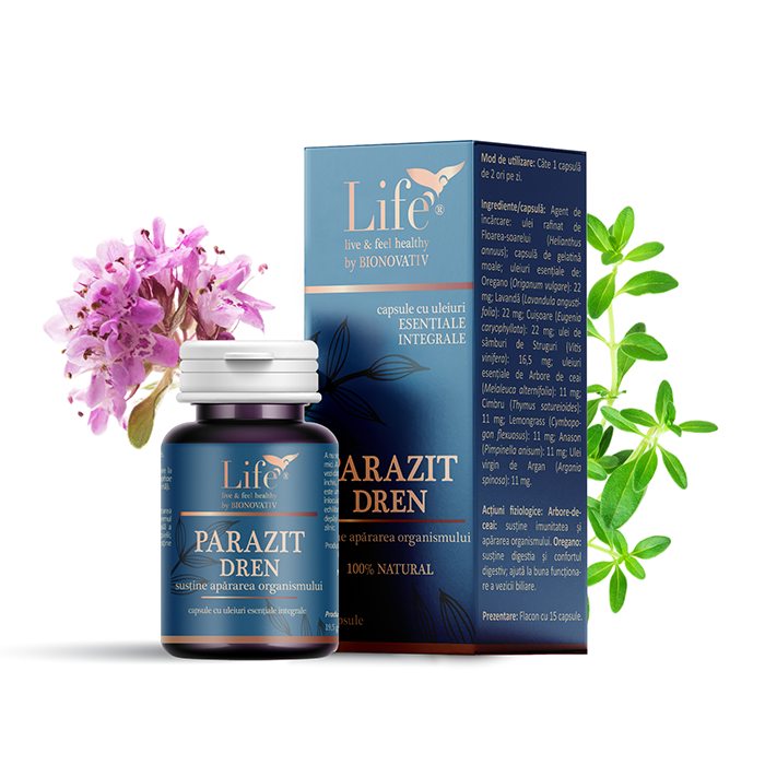 PARAZIT DREN – 15 capsule
