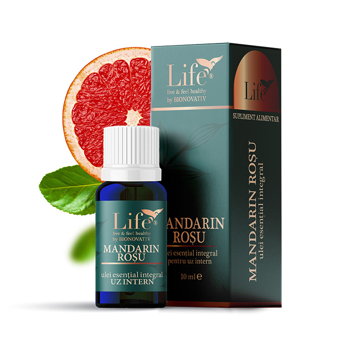 MANDARIN ROȘU – ulei esențial integral – 10 ml