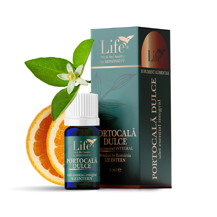 PORTOCALĂ DULCE – ulei esențial integral – 5 ml