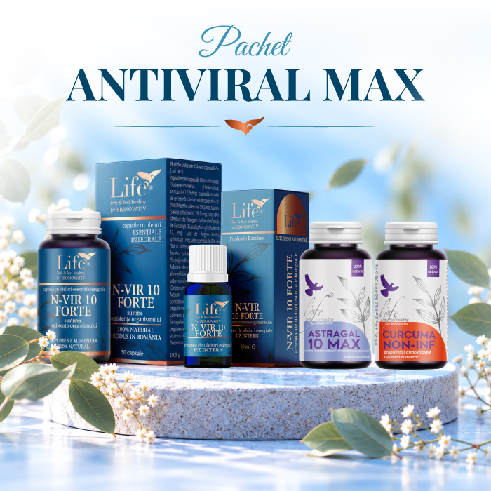 Pachet ANTIVIRAL - susținere naturală